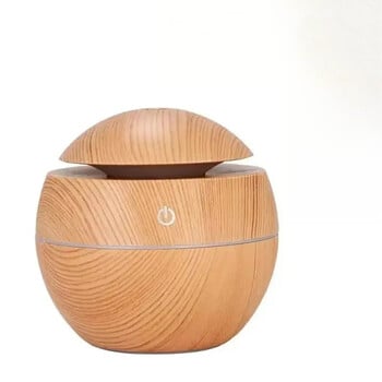 Home Wood Grain Air Humidifier Purifier Aroma Diffuser USB Ultrasonic Cool Mist Sprayer Essential Oil Fragrance Gifts