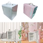 Ādas kopšanas līdzeklis Ledusskapis Atdzesējiet vai sildiet ar Handle 3 režīmu apgaismojumu ar LED Mirror Beauty