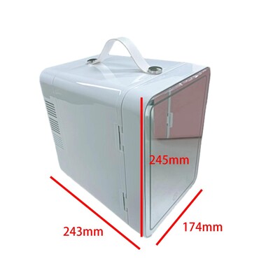 Ādas kopšanas līdzeklis Ledusskapis Atdzesējiet vai sildiet ar Handle 3 režīmu apgaismojumu ar LED Mirror Beauty