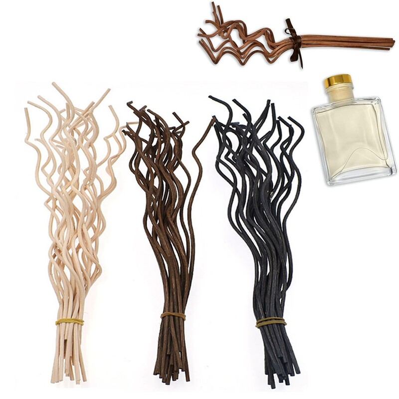 20 komada zamjenskog raspršivača mirisa od valovite trske od ratana, štapići za ponovno punjenje, osvježivač zraka, difuzor za parfeme od ratana