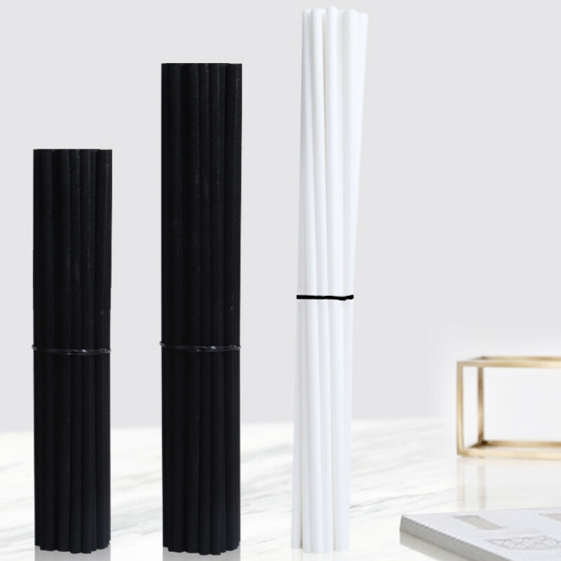 100kom Set štapića za difuzor od trske 3 mm 8 inča od vlakana štapića za difuzor od trske Miris za spavaću sobu Ured Kupaonica Dom