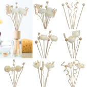 6PCS/8PCS/9PCS Umjetno cvijeće Rattan Reed Aroma Difuzor Punjenje Stick DIY Cvjetni