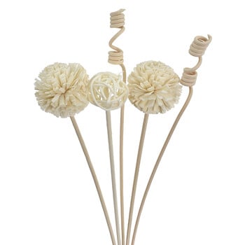 6PCS/8PCS/9PCS Τεχνητό λουλούδι Rattan Reed Fragrance Diffuser Refill Stick DIY Floral