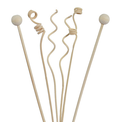 6PCS/8PCS/9PCS Umjetno cvijeće Rattan Reed Aroma Difuzor Punjenje Stick DIY Cvjetni