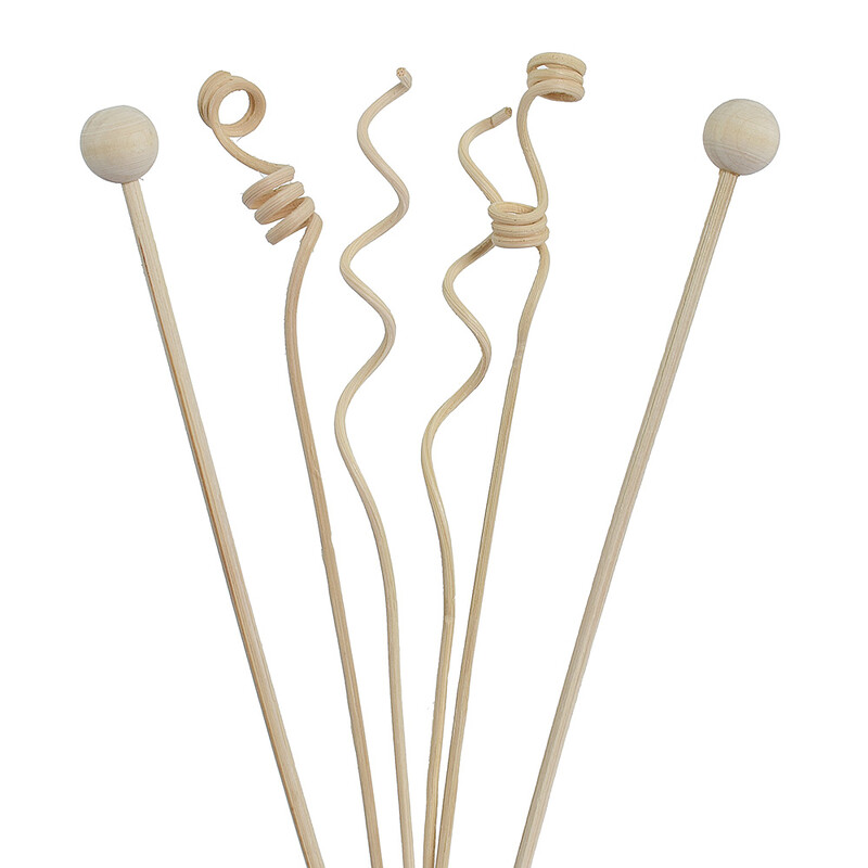 6PCS/8PCS/9PCS Umjetno cvijeće Rattan Reed Aroma Difuzor Punjenje Stick DIY Cvjetni