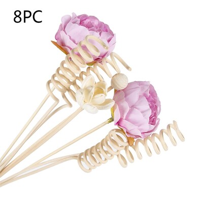 Chrysanthemum Reed Difuzor Setovi Umjetne biljke Fireless Aroma Vinova kombinacija Dekoracija za stolna računala Proizvodi za dom Mirisi