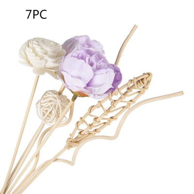 Chrysanthemum Reed Difuzor Setovi Umjetne biljke Fireless Aroma Vinova kombinacija Dekoracija za stolna računala Proizvodi za dom Mirisi