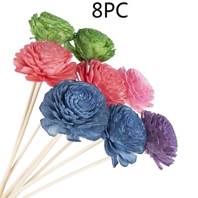 Chrysanthemum Reed Difuzor Setovi Umjetne biljke Fireless Aroma Vinova kombinacija Dekoracija za stolna računala Proizvodi za dom Mirisi