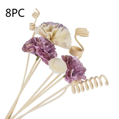 Chrysanthemum Reed Difuzor Setovi Umjetne biljke Fireless Aroma Vinova kombinacija Dekoracija za stolna računala Proizvodi za dom Mirisi