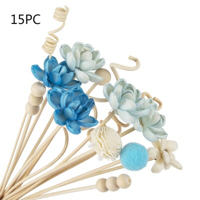 Chrysanthemum Reed Difuzor Setovi Umjetne biljke Fireless Aroma Vinova kombinacija Dekoracija za stolna računala Proizvodi za dom Mirisi