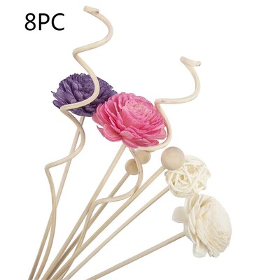 Chrysanthemum Reed Difuzor Setovi Umjetne biljke Fireless Aroma Vinova kombinacija Dekoracija za stolna računala Proizvodi za dom Mirisi