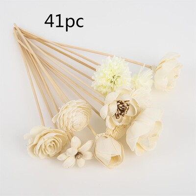 Chrysanthemum Reed Difuzor Setovi Umjetne biljke Fireless Aroma Vinova kombinacija Dekoracija za stolna računala Proizvodi za dom Mirisi