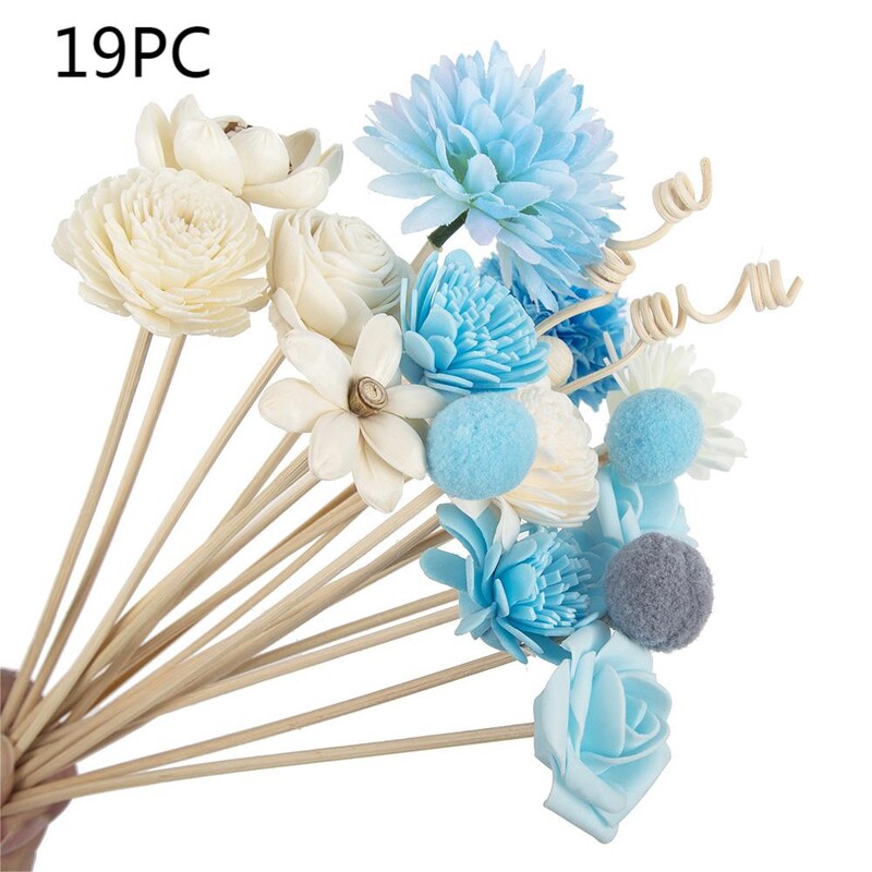 Chrysanthemum Reed Difuzor Setovi Umjetne biljke Fireless Aroma Vinova kombinacija Dekoracija za stolna računala Proizvodi za dom Mirisi