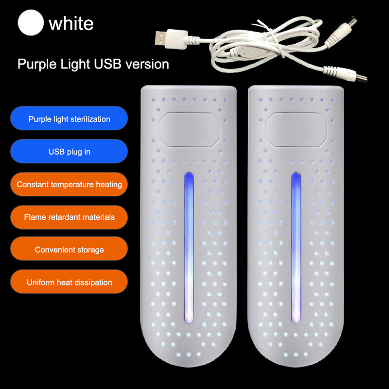 Sklopivi stroj za sušenje cipela 5W Dezodorans Uređaj za odvlaživanje UV svjetlo Brzo sušeći grijač za noge USB punjenje Električno sušilo za cipele