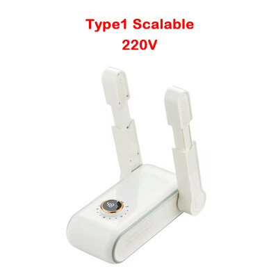 110V Električna sušilica za cipele Grijač Dezodorans UV svjetlo Vremenski sklopivi prijenosni štitnik za noge Bake Boot Stroj za sušenje cipela Grijač