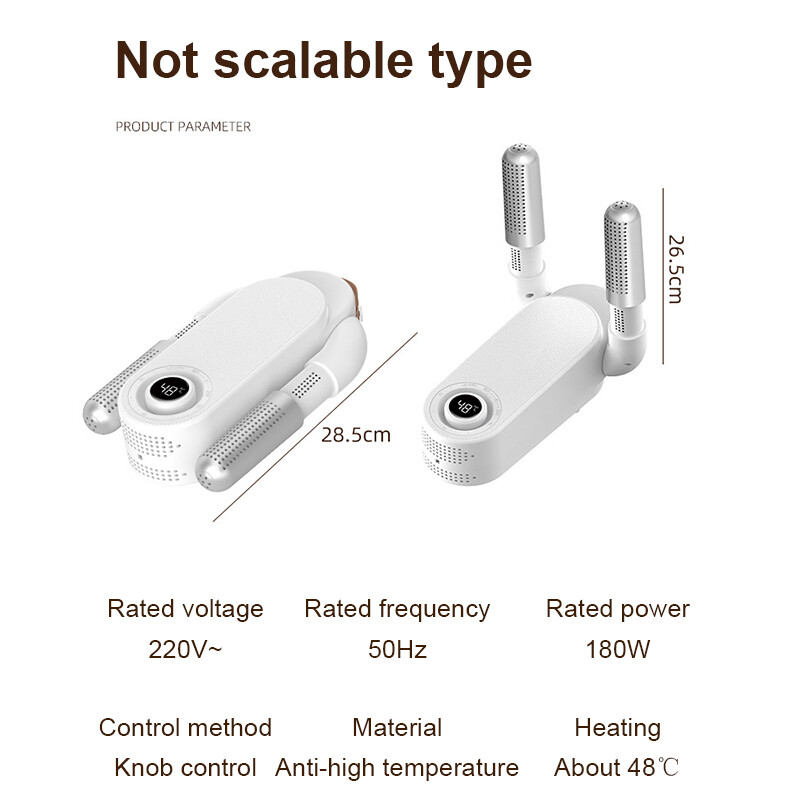 110V Električna sušilica za cipele Grijač Dezodorans UV svjetlo Vremenski sklopivi prijenosni štitnik za noge Bake Boot Stroj za sušenje cipela Grijač
