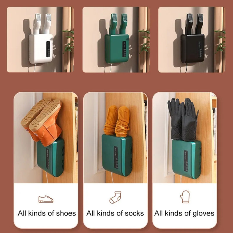 110V/220V Sieniniai batų džiovintuvai Elektriniai sausintuvai Išmanusis šildytuvas Dezodoravimo įrenginys Greitai džiūstantys batai Namų sterilizatorius