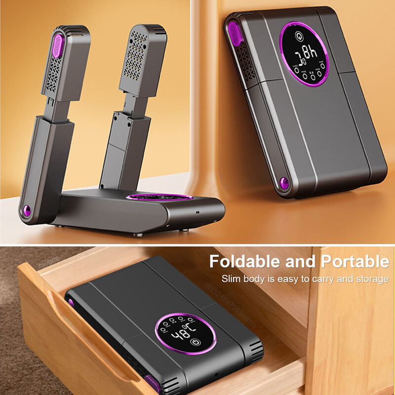 Сушилня за обувки Стерилизация Електрическа сушилня за ботуши Сгъваема сушилня за маратонки Нагревател за обувки за обувки Ски обувки Сушилня за чехли 220V 110V