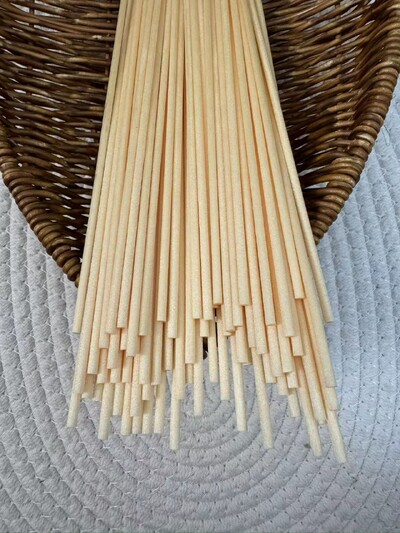 50PCS 19CMX3MM šareni štapić od vlakana za difuziju eteričnog ulja za uređenje doma Plavi/narančasti štapići od vlakana za aromaterapiju za difuzor od trske