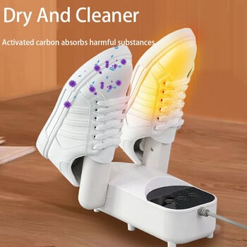 Ηλεκτρικό στεγνωτήριο παπουτσιών 220V Smart Constant Fast Dryer Protector Ood Deodorant Dehumidify Device Device Shoes Drier Machine Heater