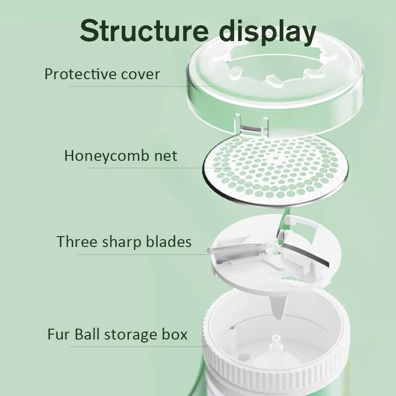 Majapidamisriiete pardel Kangas ebeme eemaldaja Fuzz elektriline kohev kaasaskantav harja tera Professionaalne laetav karusnahapalli trimmer