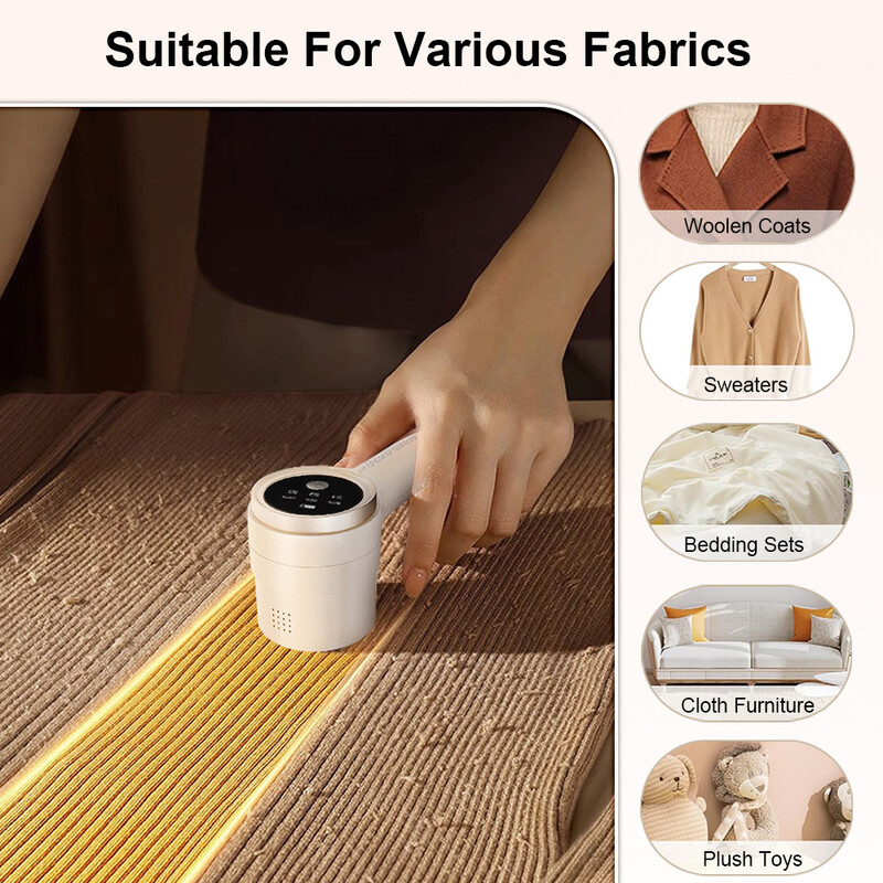 Elektrinis pūkelių valiklis Įkraunamas audinio skustuvas Nešiojamas HairBall skustuvas pūkų granulių šalinimo mašina, skirta drabužių megztiniui