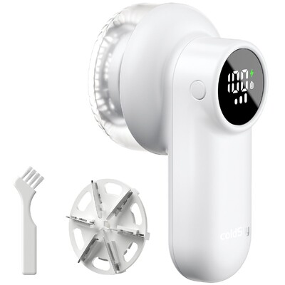 Акумулаторна самобръсначка с плат Самобръсначка с влакна с дигитален дисплей 3 скорости Пуловер Самобръсначка Хапчета за дрехи, мебели, диван, одеяло