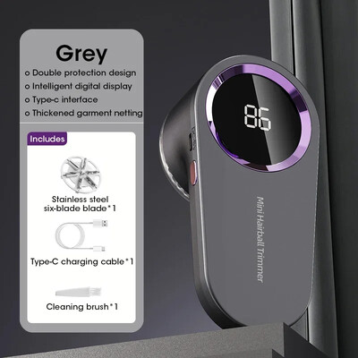 Prijenosni odstranjivač dlačica za odjeću Električni odstranjivač čestica dlačica LED zaslon Punjivi odstranjivač dlačica za odjeću Odstranjivač dlačica