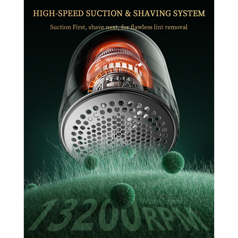 Пуловер за премахване на мъх coldSky Самобръсначка с дигитален дисплей 3-скоростна самобръсначка за мъхове 6-листови ножчета Препарат за премахване на мъх за дрехи Диван Спално бельо