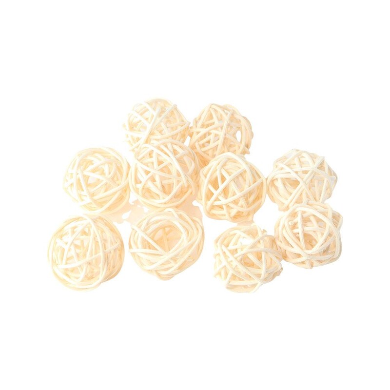 Pakaitinis kvepalų valymo orą rotango audimas be ugnies aromaterapijos reikmenys Sepaktakraw rotango rutulinis aromato difuzorius