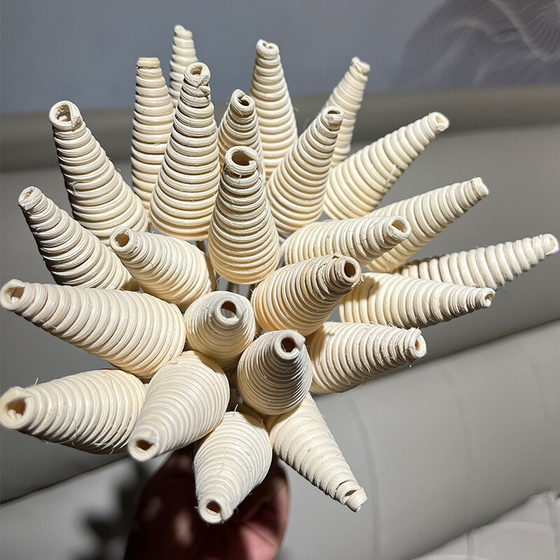 10 komada štapića za difuzor od trske Dugi valoviti štapići od ratana Zamjenski difuzor mirisa za dom Štapići za punjenje Štapići za osvježivače zraka