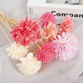 NOVO 15 KOM. Ružičaste serije štapići od ratana bez vatre Mirisi od trske Diy Ukrasi za dom