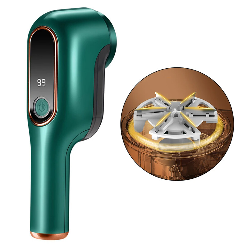 Električni odstranjivač dlačica s noževima sa 6 listova, USB punjiv, prijenosni za odjeću, namještaj za uklanjanje dlačica/dlačica/tableta/mlatica