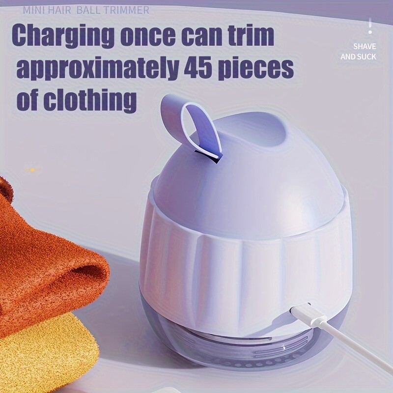 1kom 2-u-1 trimer za kuglice dlaka Odjeća za brijanje Kućni punjivi trimer Prijenosni stroj za podrezivanje Ukloni dlačice