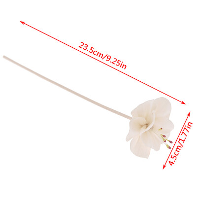 5 бр. Пръчка за дифузьор с червена сърцевина във формата на слива (диаметър 4,5)