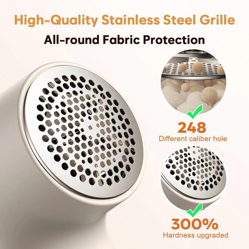 Novi punjivi odstranjivač dlačica za odjeću, električni brijač za tkanine s digitalnim zaslonom, 3 brzine, trimer za kosu, džemper, brijač