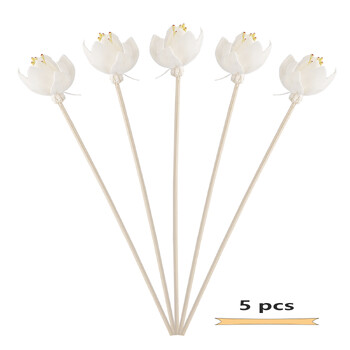 5/6/10/50pcs Τεχνητό λουλούδι Rattan Reed Fragrance Diffuser Refill Sticks Refill Sticks Refiller Air Freshener Perfume Diffuser Sticks