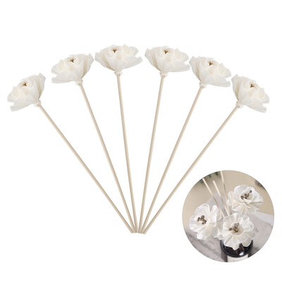 5/6/10/50 tk Kunstlillede rotangist pilliroo lõhnahajuti asendustäitepulgad õhuvärskendaja parfüümi difuusori pulgad