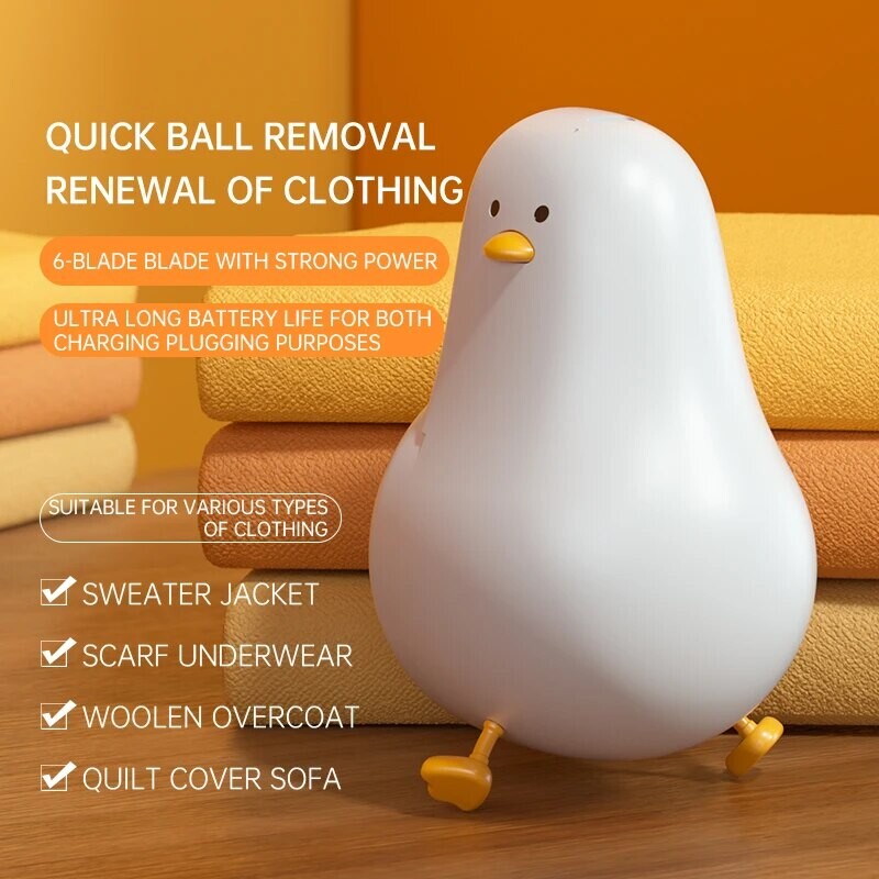 Преносимо електрическо средство за премахване на мъх за дрехи Сладък домашен препарат за премахване на косми USB акумулаторна сервировка Тример Пуловер Машина за рязане на мъх