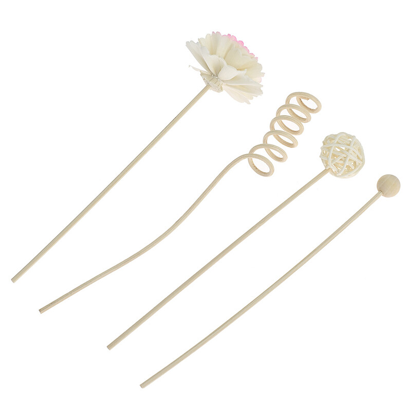 6 tk kunstlilledest rotangist pilliroo pulgad lõhna-aroomi difuusor vannitoa sisustus