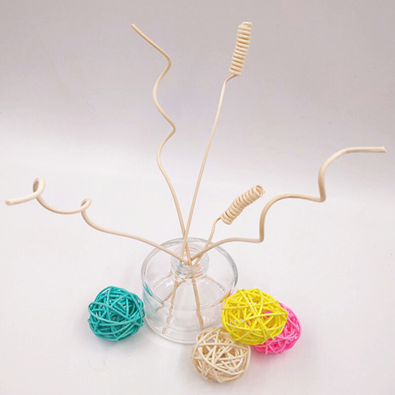 5 vnt. rotango kvapas, aromaterapinis nendrių difuzorius, užpildomas lazdelės keitimas, pasidaryk pats, rankų darbo namų miegamojo dekoras