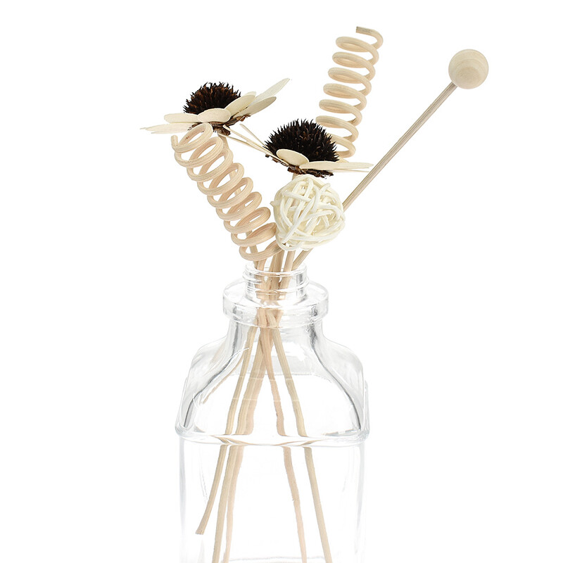 NAUJIENA 7 Vnt Daisy Džiovintos gėlės Aromaterapijos Rattan Sticks Kvapų difuzorius „Pasidaryk pats“ namų dekoras