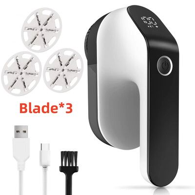 Elektrinis pūkelių valiklis drabužiams Plaukų rutuliukų kirpimo mašinėlė pūkelių rūbai megztinis kilimas pūkų ritė skustuvas USB įkraunamas