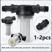 Viso namo nusukamas nuosėdų vandens filtras nerūdijančio plieno nusukamas vandens filtras Daugkartinis vandens rezervuaro / bokšto nuosėdų filtras