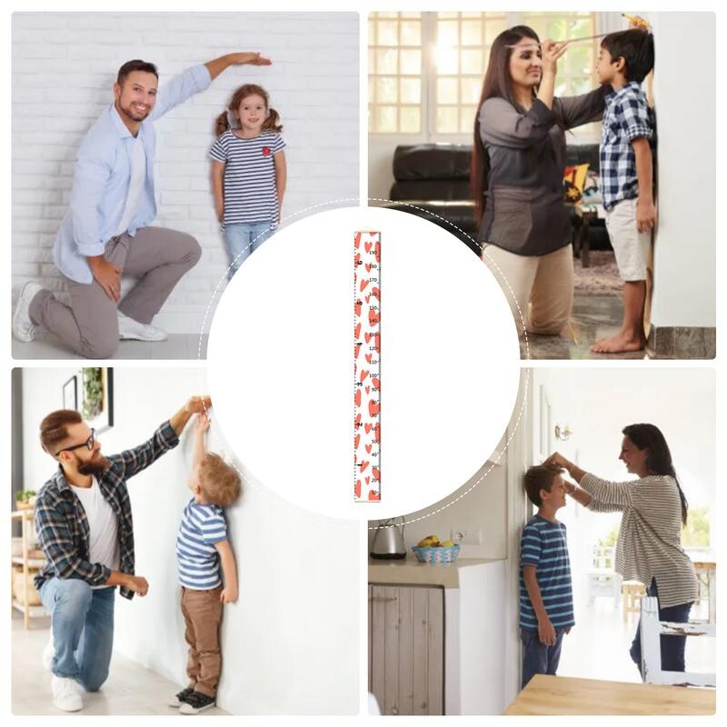 Sienų augimo diagrama Sienų augimo diagrama Aukštis Sieninė liniuotė Audinys Sienų Menas Nuimamas sienų dekoras Namų dekoravimas tiksliam