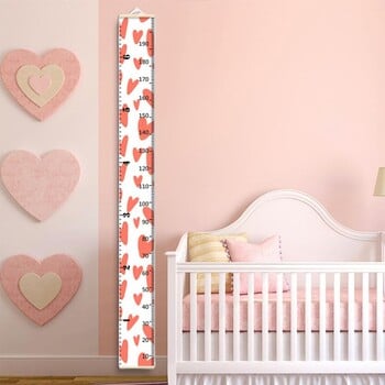 Child Growth Chart For Wall Cartoon Growth Chart For Measurement Fabric Wall Art Αφαιρούμενη διακόσμηση τοίχου Διακόσμηση σπιτιού για