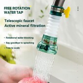 Universal 360 Rotation Faucet Bubbler Swivel Economizer Κεφαλή ντους Βρύσης κουζίνας Ακροφύσιο προσαρμογέα νεροχύτη