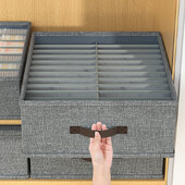 Skapji Apģērbs Organizators Bikses Džinsi Glabāšanas Kaste Skapis Organizators Atvilktnes Apakšveļa Zeķes T-krekli Garderobe Glabāšanas Organizatori