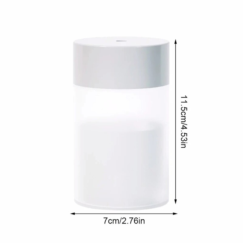 Mini ultrazvučni ovlaživač zraka Aromaterapijski difuzor Prijenosni raspršivač montiran na vozilo Usb Fragrance Essential Family Bedroom 260 ml