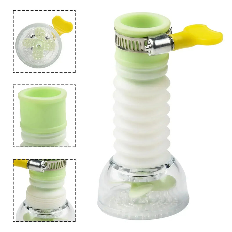 Pasukamas maišytuvas aeratorius Reguliuojamas dviejų režimų purkštuvas Filtro difuzorius Dviejų režimų vandenį taupantys purkštukai Maišytuvo ilgintuvai virtuvei